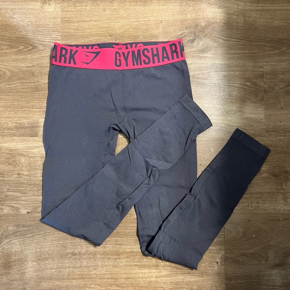 Gymshark leggings - pink, gray